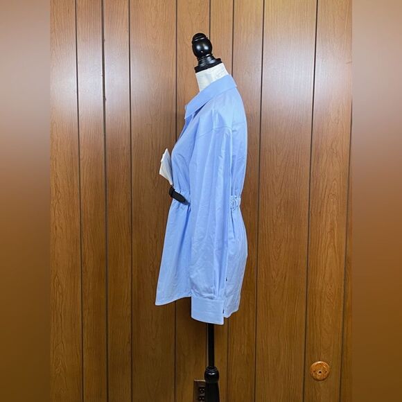 Alexander Wang  Oversized Belted Cotton Shirt size M - Picture 13 of 16